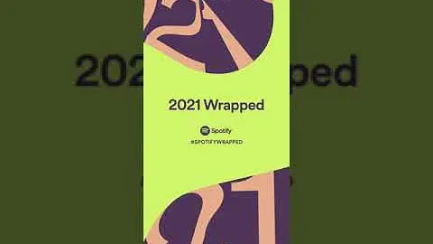My Spotify Wrapped 2021