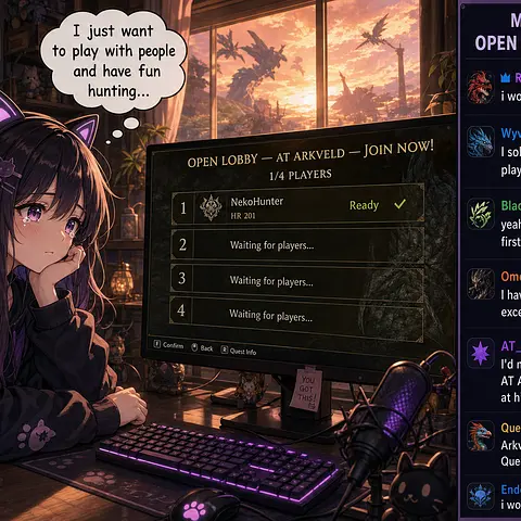 Open Lobby, 1/4, Infinite Solo Copium